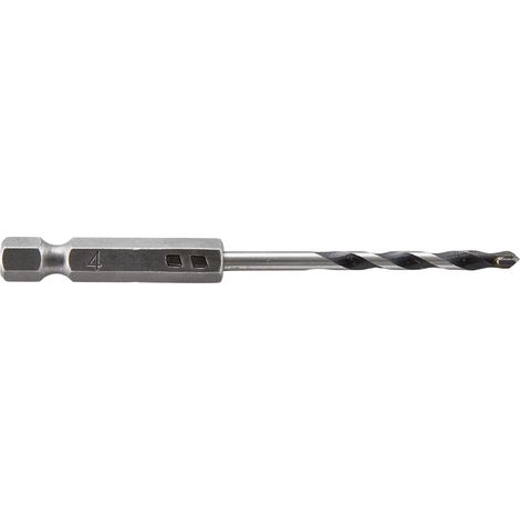 WOLFCRAFT 7267000 FORET À BÉTON TIGE 6-PANS DIAMÈTRE 6 MM (1/4)