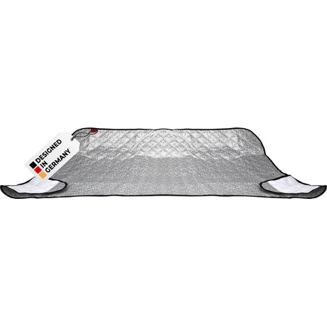 HEYNER® Windschutzscheibenabdeckung 190x95 cm magnetisch wasserbeständig Scheibenabdeckung Frontscheibenabdeckung Winter Sommer Schnee Eis UV Staub