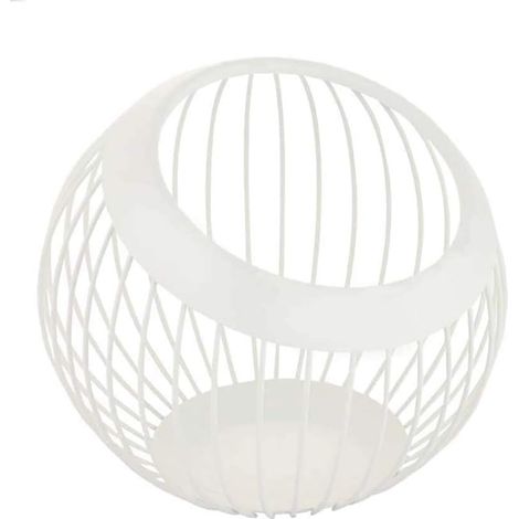Fruit Bowl Fruit Basket, Decorative Fruit Holder, Kitchen Organizer, Fruit Storage Stand For Vegetable Snack Bread, White/White (1/5)