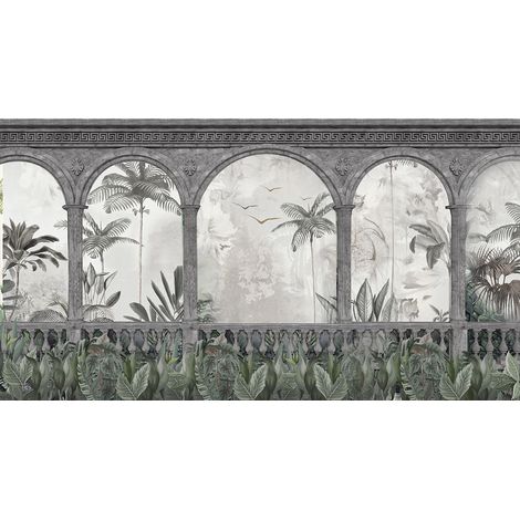 Papier peint panoramique - Forêt tropicale - 130 cm x 70 cm (1/2)