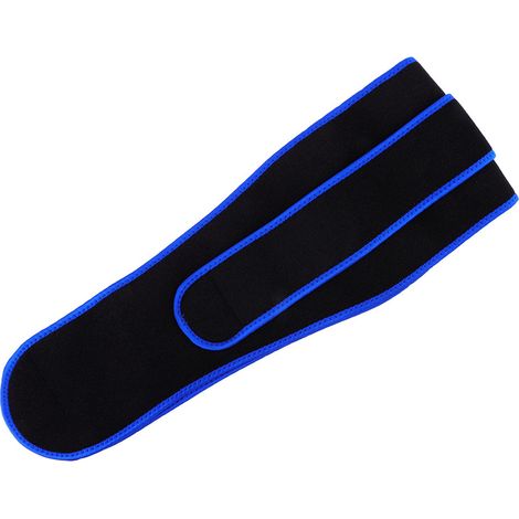 Ceinture De Soutien Lombaire - Bandes Élastiques Croisées Et Fermeture Velcro - Pour Musculation Et Basketball - Bleu - 1 Pièce (1/5)
