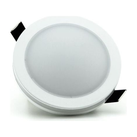 Downlight Led Incasso 10w 6400K Taglio Rotondo 90 mm IP44 bagni speciali