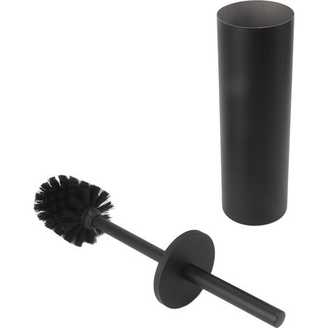 Set Brosse WC Inox Flexible avec Support, Brosse de Toilettes pour Salle de Bain (1/5)