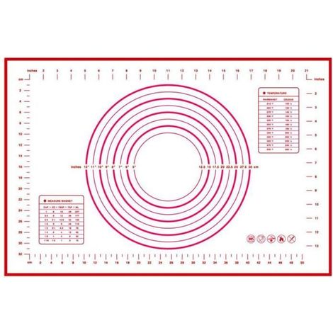 1pcs 40 x 60cm Silicone Pan Pate a patisserie Patisserie Pan Pad Pate a petrir pad Pad anti-adhesif-Ywey (1/5)