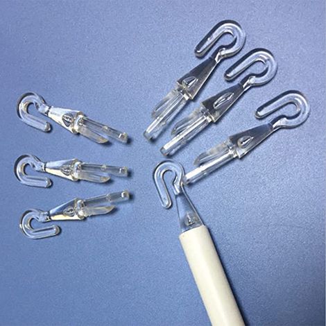 60 cm lange, schwenkbare Verbindungsstange aus umweltfreundlichem PP für Jalousien. (1/5)