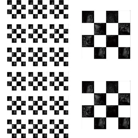 3D-Mosaik-Klebefliesen für Bad und Küche, 20 Bögen