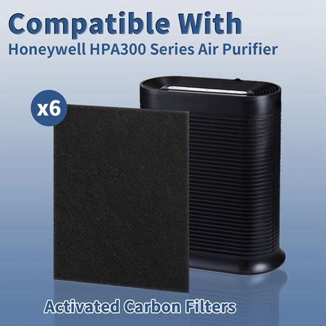 8 Stück. Farbe: Schwarz. Material: Aktivkohlefaser der Serie HPA300, Aktivkohle-Vorfilter.