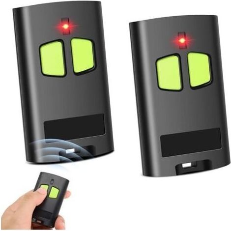 2Pcs Telecommande Portail Compatible avec Benincà TO.GO 2VA, Telecommande Garage 433,92 MHz 2 Canaux, Télécommande avec double codage Advanced Rolling Code et Rolling Code (1/4)