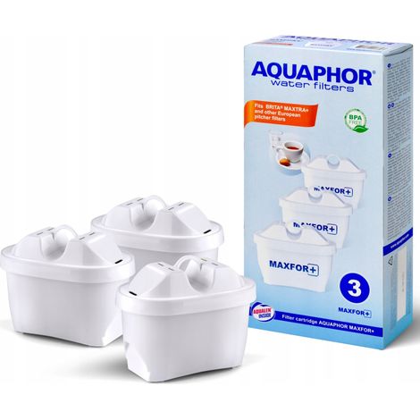 Cartucce filtranti Aquaphor Maxfor+, 3 pezzi. (1/5)