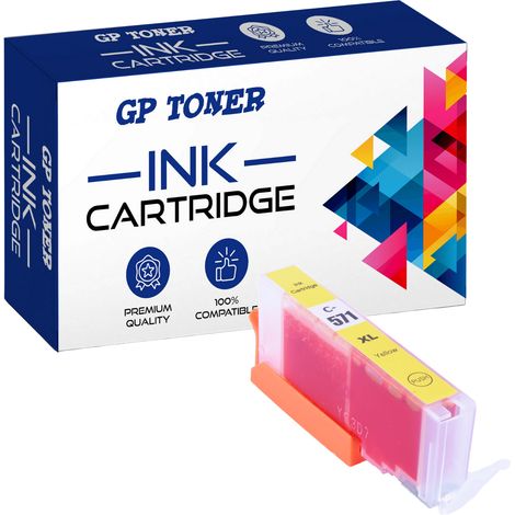 Tinta para Canon GP-C571XL Y GP (1/5)
