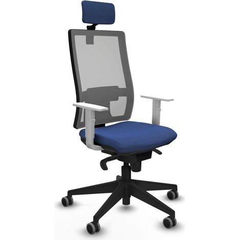 Piqueras-y-crespo Horna fauteuil de bureau bleu marine (1/3)