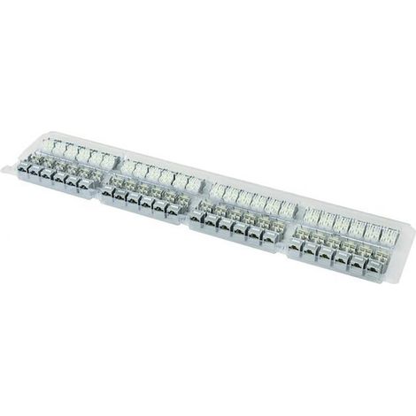 Telegärtner 100023198 Presa RJ, modulo AMJ-S cat. 6A T568A 100023198 Custodia connettore RJ45 Grigio zinco 1 pz. (1/2)