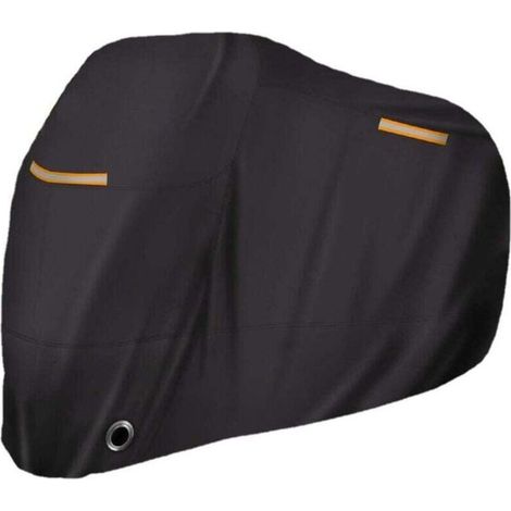 Housse de moto toutes saisons universelle imperméable contre le soleil et l'extérieur, tissu Oxford durable, bâche de garage pour moto (1/3)