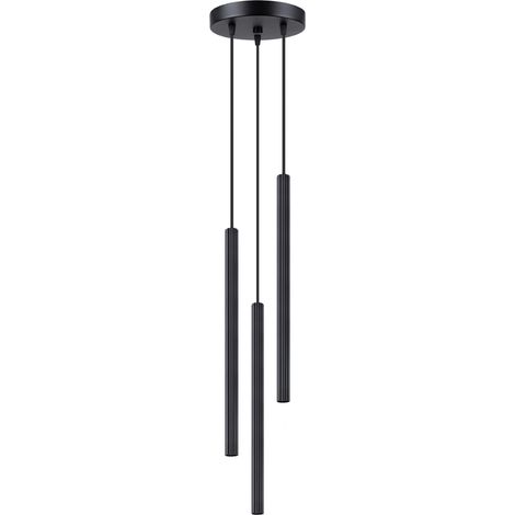 Pendant lamp ARCHE 3P black (1/5)