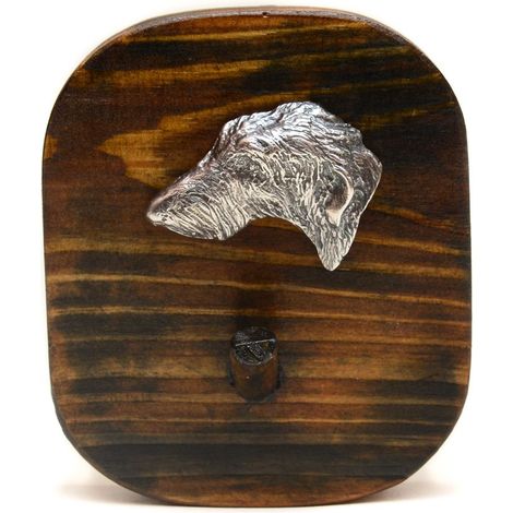 Scottish Greyhound, Deerhound - gancio per guinzaglio, gancio per medaglie con un cane, gancio per chiavi di Art-Dog (1/5)