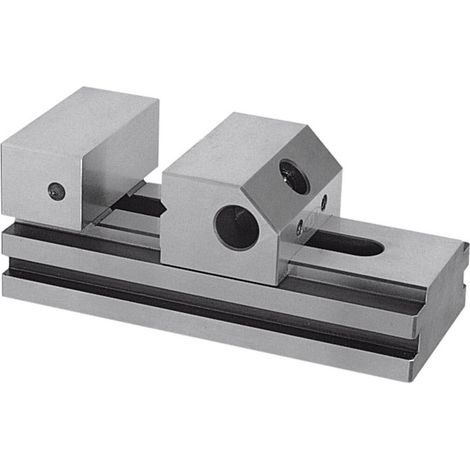 HOFFMANN Schleif- und Kontrollschraubstock mit Schnellverstellung, Backenbreite A: 70mm