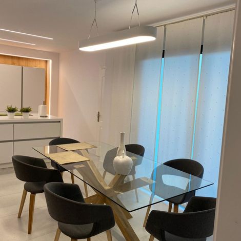 Lampada da Soffitto Sospesa LED 4200k 40w Colore Bianco