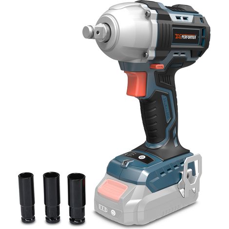 Boulonneuse à chocs 20V - 500Nm avec moteur brushless livrée sans batterie ni chargeur