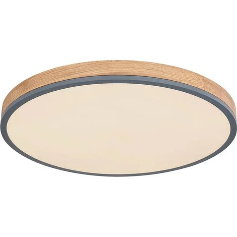 [GEBRAUCHT] B-Ware Globo Deckenleuchte Doro Cct Led Deckenlampe Deckenlicht ø 60 Cm Holz Leuchte
