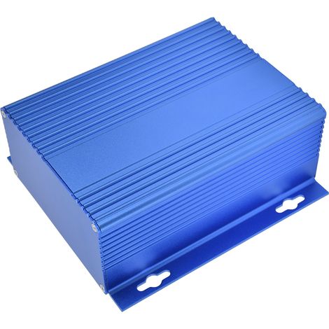 Boîtier en aluminium bleu sable (type divisé), 61 x 147 x 155 mm, profilé en aluminium, boîtier en alliage d'aluminium, boîte en aluminium, boîtier en alliage d'aluminium (1/5)
