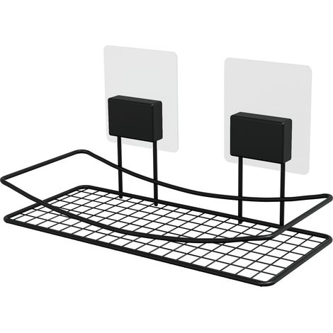 COMPACTOR - Etagere salle de bain noire magic 25 x 11,5 x 15 (h) cm (1/4)