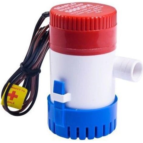 1100 GPH Fully Submersible Boat Bilge Pump, 12V Bilge Water Pump for Fishing Boat, Yacht, RV or Marine Boat (1/5)
