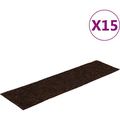 Maison Exclusive - Stufenmatten Selbstklebend 15 Stk. 76x20 cm Br (1/5)