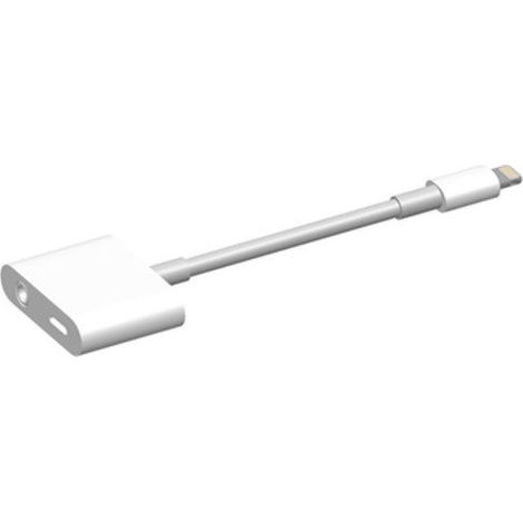 Belkin 3.5 MM audio+carga 4in Blanco, F8J212BTWHT (1/5)