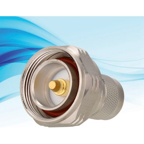Adaptateur Connecteur DIN Femelle RF vers Mâle N Coaxial