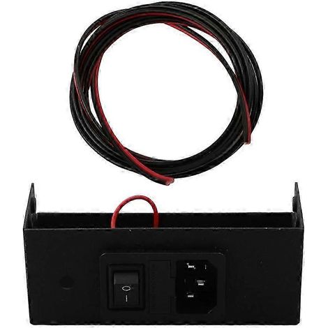 Boîtier d'alimentation à découpage pour imprimante 3D, protection d'alimentation, interrupteur 12 V/24 V 360 W, prise mâle pour QAQ (1/5)