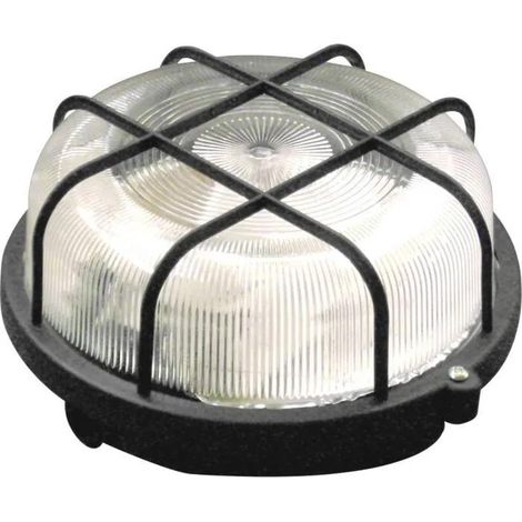Muller-Licht Plafón Redondo Negro IP44 20 cm