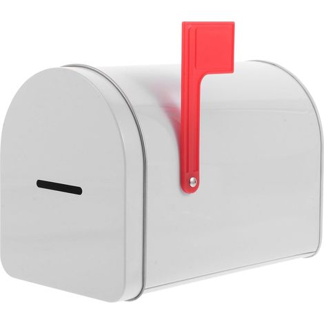 2 mini boîtes aux lettres en métal, petites cadeaux, pour salles de classe, jeux, 15,5 x 9,5 11,9 cm (1/5)