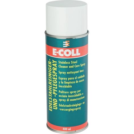 Edelstahlreiniger- und -pflegespray 400ml E-COLL EE (1/3)