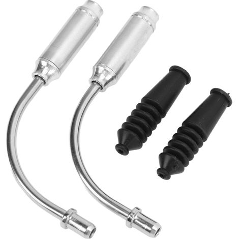 Câble de frein de vélo flexible à friction réduite en acier inoxydable pour VTT, vélos de route et BMX, couleur argent (1/5)