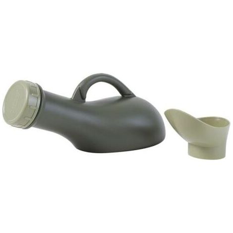 Urinoir Homme Femme Portable Unisexe: Pistolet Urinal Avec Bouchon Poignee Bouteille Urinoire Pipi Pissoir Voiture Pour Voyage Plastique Anti Reflux Bassin Urinaire Lit Nuit Camping Pot Uriner 1L,Lila (1/5)