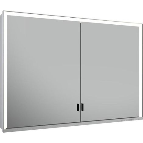 KEUCO Royal Lumos Spiegelschrank Wandvorbau 2-türig, lange Tür, (1/4)