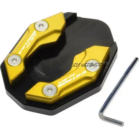 (A) Compatible avec Vstorm250sx vstorm250sx dl 250 250 sx dl 250 : béquille latérale, extension et plaque de support pour moto maxpower (1/4)