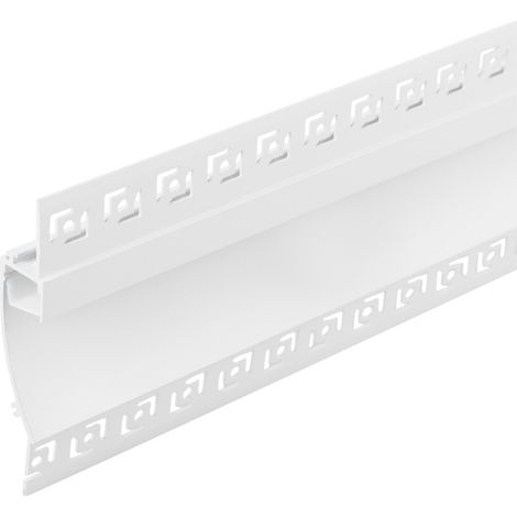 Aluminiumprofil 2 Meter Putz/Pladur Wandintegration 18,5X15,5 (1/5)