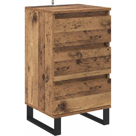 Maison Exclusive - Credenza con cassetto Legno vecchio Legno multistrato