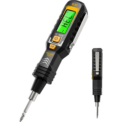 Elektrischer Tester  Spannungsprüfer  Hochpräziser Digitalanzeige-Finder, elektrischer Inspektionsschalter  Multifunktionales Messwerkzeug
