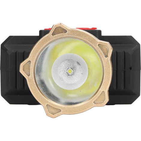 Lampe frontale LED extérieure puissante longue portée rechargeable mini USB pour pêche de nuit et mine (1/5)