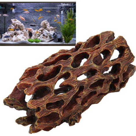 Abri Naturel pour Reptiles et Amphibiens - Décoration Aquarium Terrarium Cachette pour Serpents, Lézards, Tortues - AUTRES (1/5)