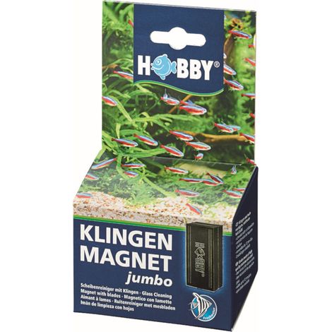 Hobby Jumbo-Klingenmagnet - Scheibenreiniger für Aquarien (1/4)