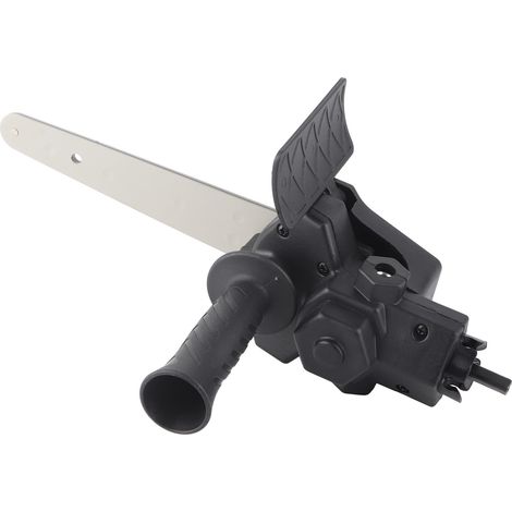 Tronçonneuse électrique 6 pouces pour coupe du bois, conversion perceuse avec chaîne et clé incluse (1/5)