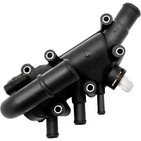 Thermostatgehäuse für Kühlwasserauslass, schwarz (1/5)