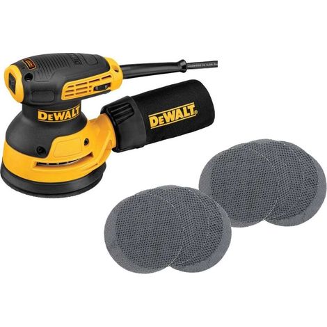 DeWALT - Exzenterschleifer 125 mm, 280 W, mit Zubehör DWE6423A2 (1/5)