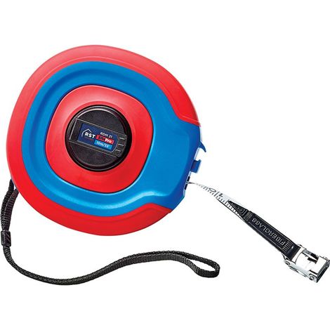RST SitePro Fibreglass Tape Measure 10m/33ft, 13mm Blade, Closed Ergonomic Case (1/3)