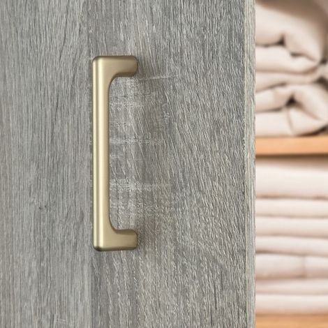 Ouvre&Déco – Poignée de meuble TIMIO, metal or entraxe 96 mm (1/5)