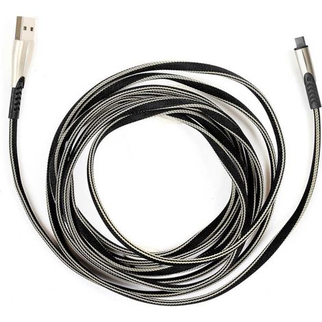 Câble charge 6A type C dernière génération avec têtes flexibles renforcées (1/5)