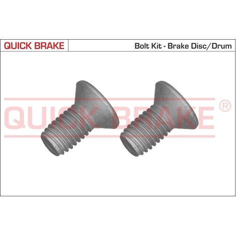 Kit de vis, disque de frein Quick Brake 11670K FORD 30741279 6610326 JDE29531